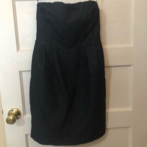 EXPRESS Size 2 Denim Dress (WITH POCKETS!)